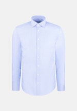 Slim Business Hemd Gestreift in Mittelblau |  Seidensticker Onlineshop