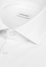 Slim Chemise en jersey Uni in Blanc |  Seidensticker Onlineshop
