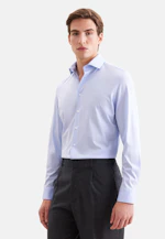 Slim Jersey shirt Uni in Hellblau |  Seidensticker Onlineshop