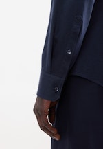 Slim Jerseyhemd Uni in Dunkelblau |  Seidensticker Onlineshop