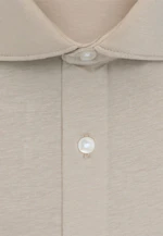 Slim Jersey shirt Uni in Beige |  Seidensticker Onlineshop