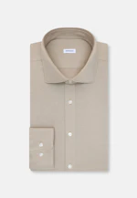 Slim Jersey shirt Uni in Beige |  Seidensticker Onlineshop