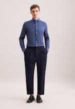 Slim Jerseyhemd Uni in Grau |  Seidensticker Onlineshop