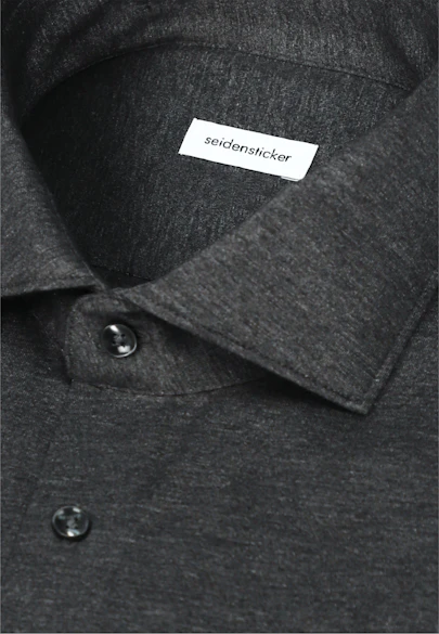 Slim Jersey shirt Uni in Grey |  Seidensticker Onlineshop