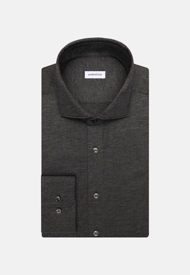 Slim Jersey shirt Uni in Grey |  Seidensticker Onlineshop