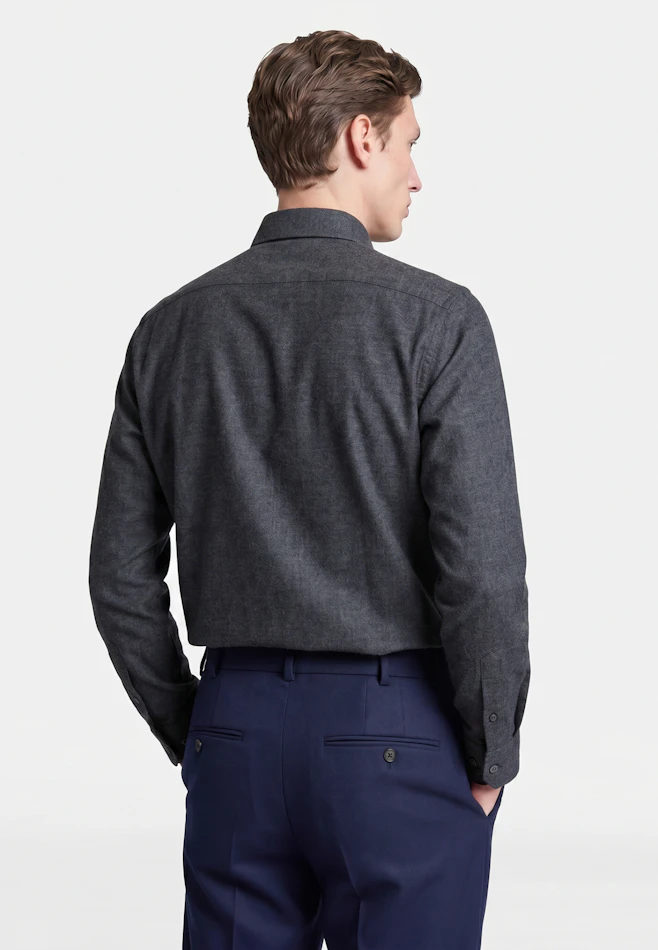 Slim Jersey shirt Uni in Grey | Seidensticker online shop