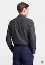 Slim Chemise en jersey Uni in Gris |  Seidensticker Onlineshop