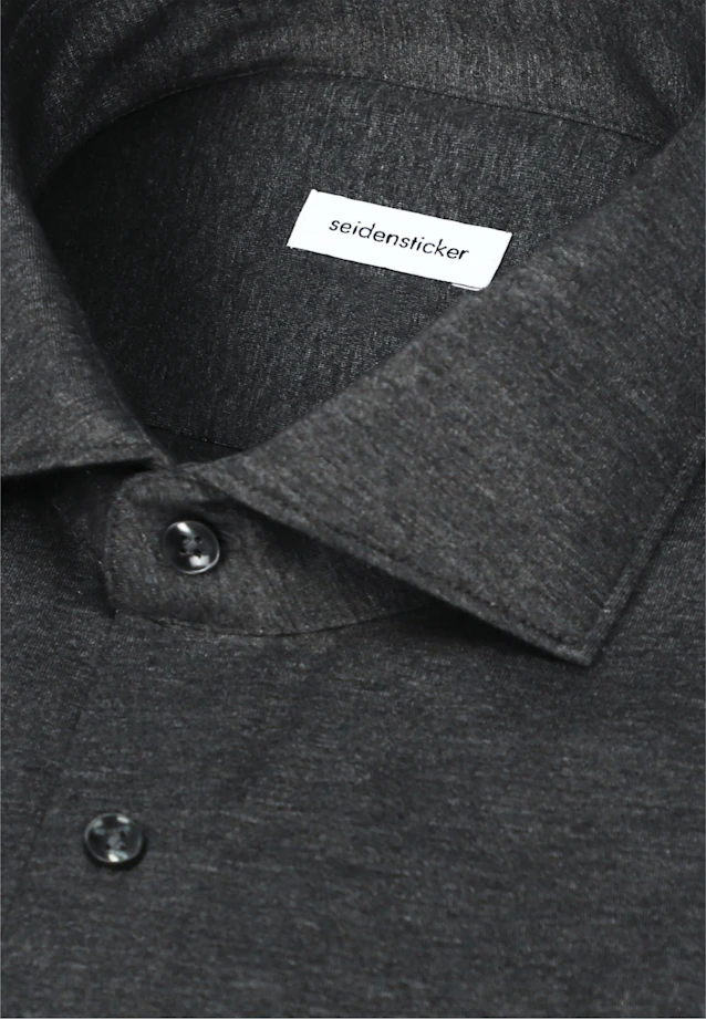 Slim Jersey shirt Uni in Grey |  Seidensticker Onlineshop