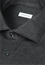 Slim Chemise en jersey Uni in Gris |  Seidensticker Onlineshop