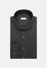 Slim Chemise en jersey Uni in Gris |  Seidensticker Onlineshop