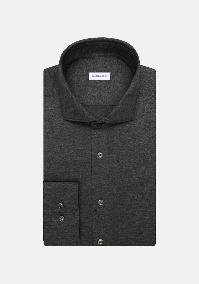 Slim Jersey shirt Uni in Grey | Seidensticker online shop