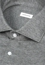 Slim Jerseyhemd Uni in Grau |  Seidensticker Onlineshop
