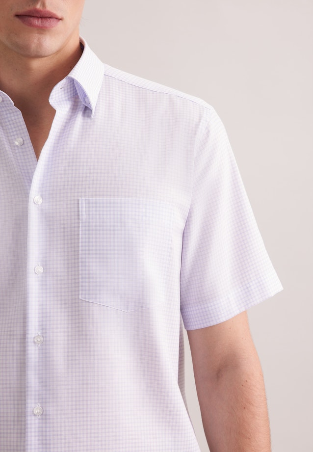 Regular Business Hemd Karo in Rosa |  Seidensticker Onlineshop