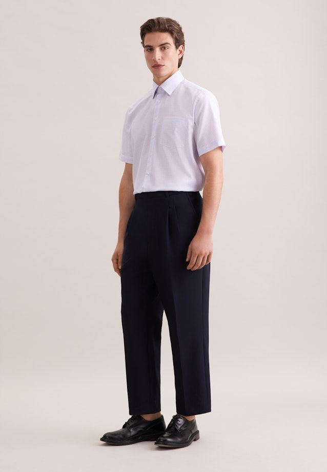 Regular Business Hemd Karo in Rosa |  Seidensticker Onlineshop