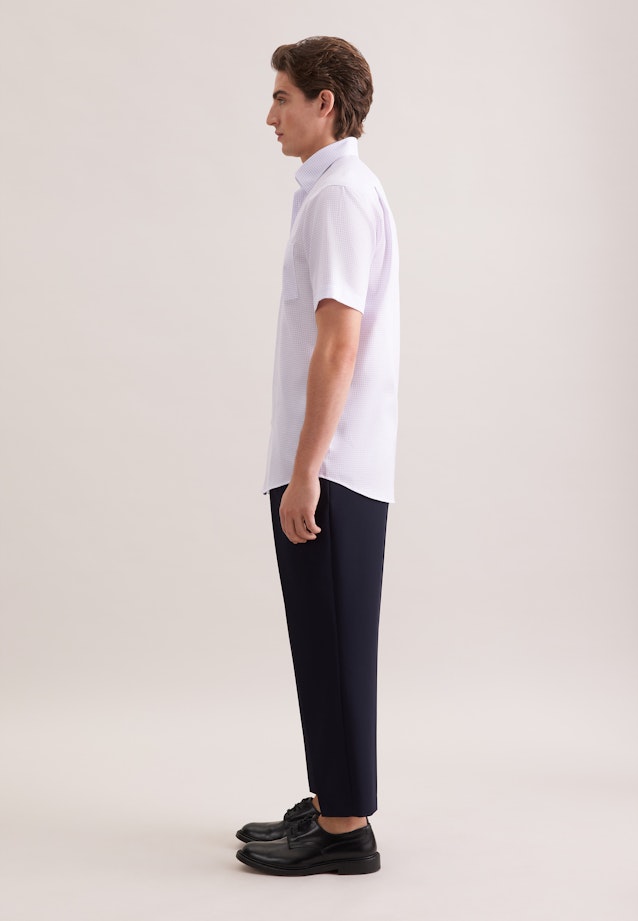 Regular Business Hemd Karo in Rosa |  Seidensticker Onlineshop