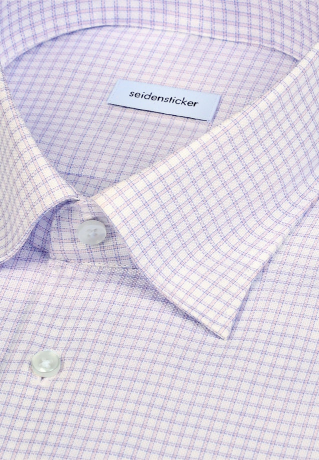 Regular Business Hemd Karo in Rosa |  Seidensticker Onlineshop