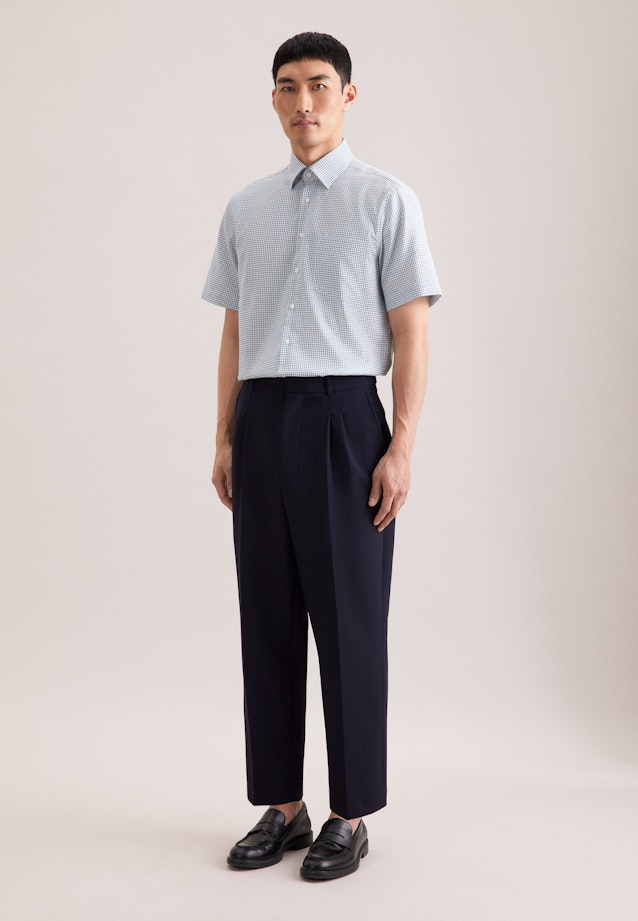 Regular Business Hemd Karo in Grün |  Seidensticker Onlineshop