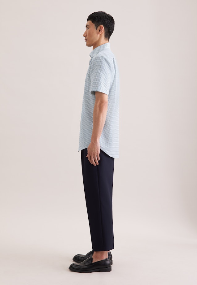 Regular Business Hemd Karo in Grün |  Seidensticker Onlineshop