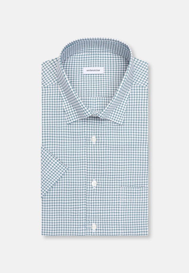 Regular Business Hemd Karo in Grün |  Seidensticker Onlineshop