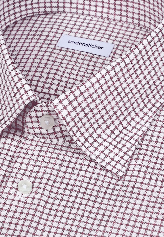 Regular Business Hemd Karo in Braun |  Seidensticker Onlineshop