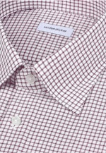 Regular Business Hemd Karo in Braun |  Seidensticker Onlineshop