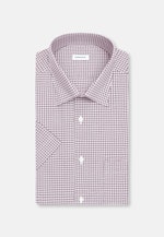 Regular Business Hemd Karo in Braun |  Seidensticker Onlineshop