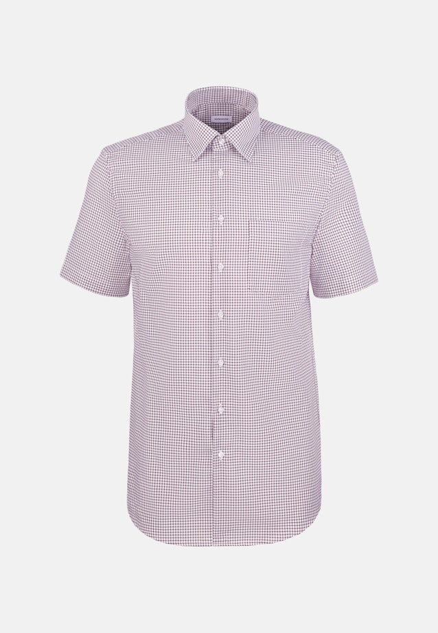 Regular Business Hemd Karo in Braun |  Seidensticker Onlineshop