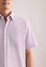 Regular Business Hemd Karo in Rot |  Seidensticker Onlineshop