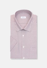 Regular Business Hemd Karo in Rot |  Seidensticker Onlineshop