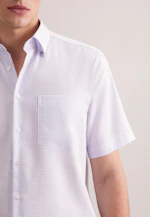 Comfort Chemise d'affaires carreaux in Rose Fuchsia |  Seidensticker Onlineshop