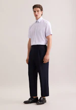 Comfort Chemise d'affaires carreaux in Rose Fuchsia |  Seidensticker Onlineshop