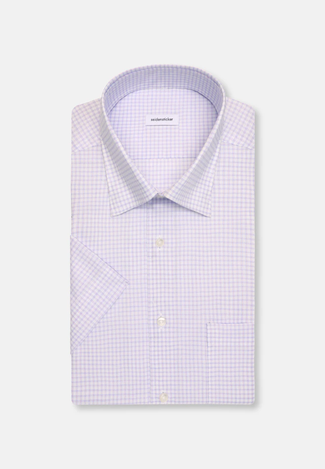 Comfort Business Hemd Karo in Rosa | Seidensticker Onlineshop