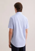 Comfort Business Hemd Karo in Hellblau |  Seidensticker Onlineshop