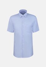 Comfort Business Hemd Karo in Hellblau |  Seidensticker Onlineshop