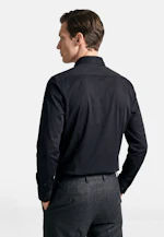 Slim Performance shirt Uni in Schwarz |  Seidensticker Onlineshop