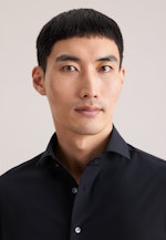 Slim Performance-Hemd Uni in Schwarz |  Seidensticker Onlineshop