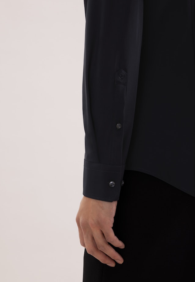 Slim Performance-Hemd Uni in Schwarz |  Seidensticker Onlineshop