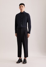 Slim Performance shirt Uni in Schwarz |  Seidensticker Onlineshop