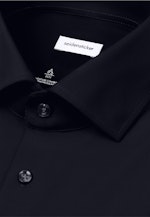 Slim Performance-Hemd Uni in Schwarz |  Seidensticker Onlineshop