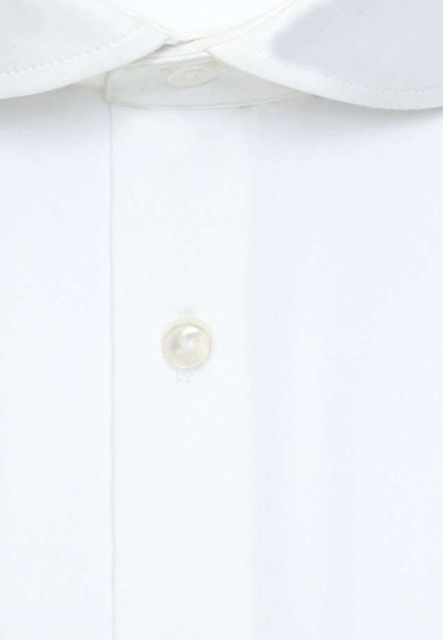 Slim Performance-Hemd Uni in Weiß |  Seidensticker Onlineshop