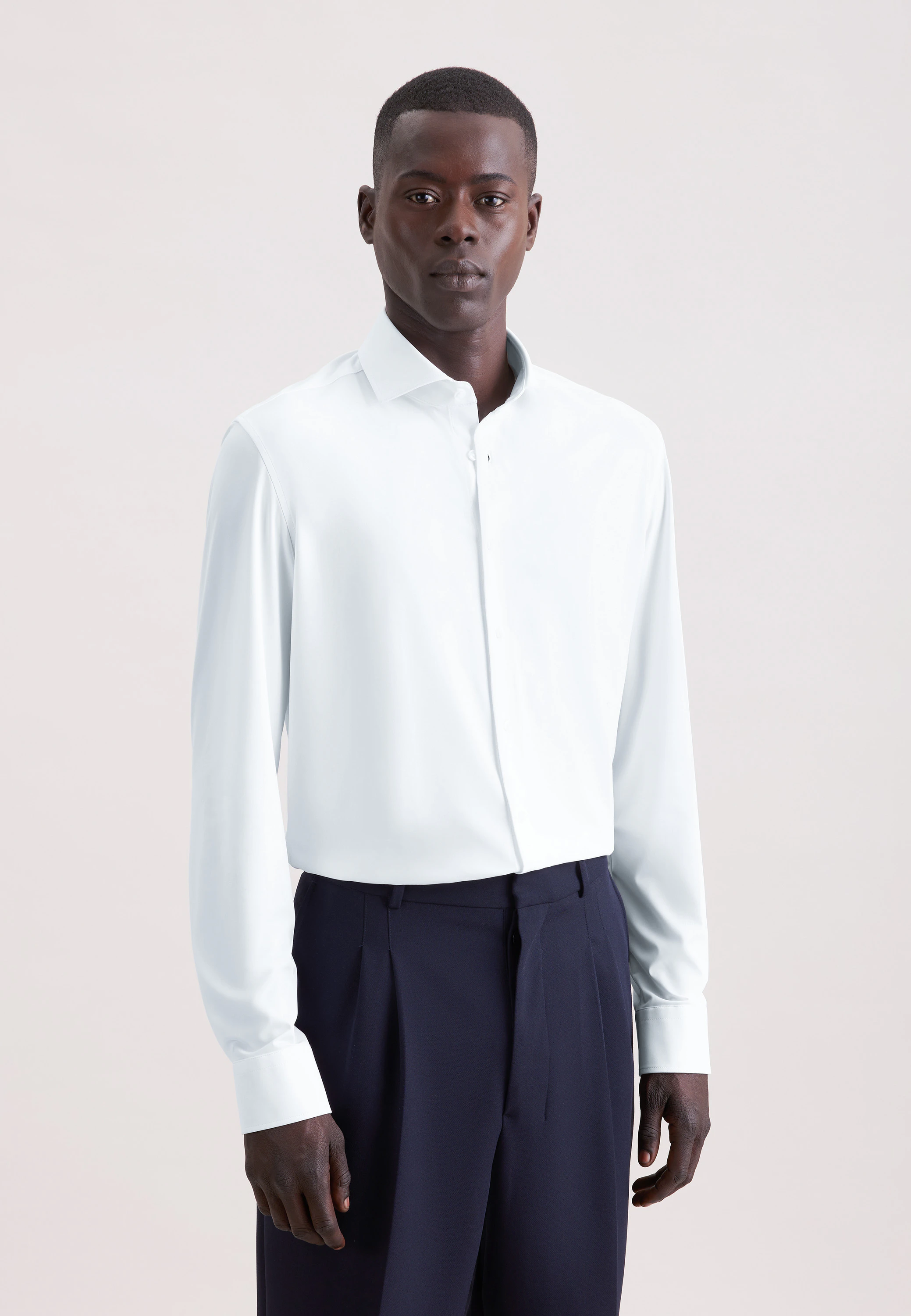 Seidensticker Slim Performance-Hemd Uni, NOS-Artikelfarben, Größe 39 aus Herren/Hemden/Business