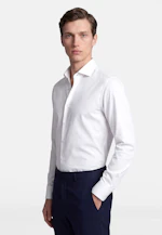 Slim Performance shirt Uni in Weiß |  Seidensticker Onlineshop