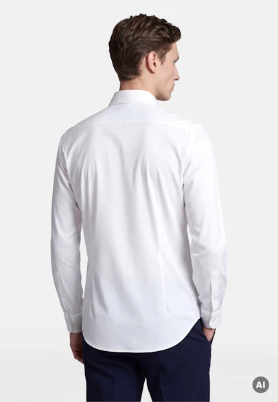 Slim Performance-Hemd Uni in Weiß |  Seidensticker Onlineshop