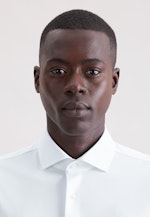 Slim Chemise Performance Uni in Blanc |  Seidensticker Onlineshop