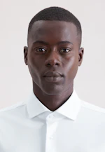 Slim Performance shirt Uni in Weiß |  Seidensticker Onlineshop