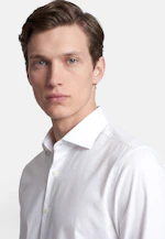 Slim Performance shirt Uni in Weiß |  Seidensticker Onlineshop
