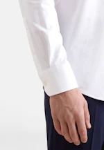 Slim Performance shirt Uni in Weiß |  Seidensticker Onlineshop