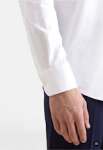 Slim Performance shirt Uni in Weiß |  Seidensticker Onlineshop