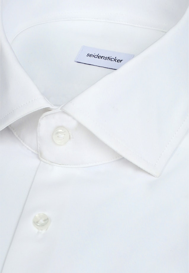 Slim Performance-Hemd Uni in Weiß |  Seidensticker Onlineshop