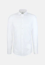 Slim Performance shirt Uni in Weiß |  Seidensticker Onlineshop